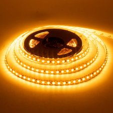 Светодиодная желтая лента 12V AVT smd3528 120LED/м IP20