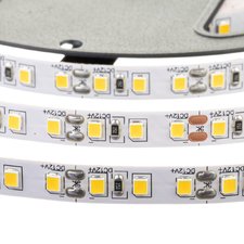 Світлодіодна стрічка біла тепла 24V AVT smd2835 120LED/м IP20