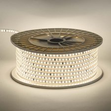 Светодиодная лента нейтральная белая 220V герметичная AVT smd2835 120LED/м 9Вт/м IP65 11х5.5mm