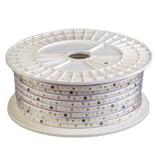 Светодиодная лента нейтральная белая 220V герметичная AVT smd2835 120LED/м 9Вт/м IP65 11х5.5mm