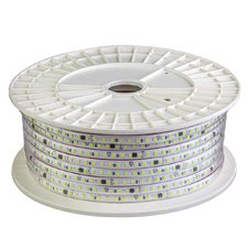 Светодиодная лента зеленая 220V герметичная AVT smd2835 120LED/м 9Вт/м IP65 11х5.5mm