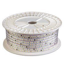 Светодиодная лента желтая 220V герметичная AVT smd2835 120LED/м 9Вт/м IP65 11х5.5mm