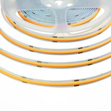Світлодіодна стрічка жовта 24V COB 320LED/м IP20