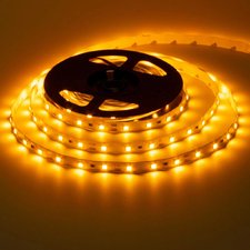 Светодиодная лента желтая 12V smd2835 60LED/м IP20 — купить в интернет-магазине «Світлонія»