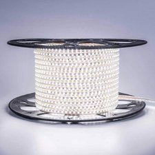 Светодиодная лента белая 220V герметичная AVT smd2835 120LED/м 6Вт/м IP65 — купить в интернет-магазине «Світлонія»