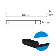 Світильник лінійний LED 54W 