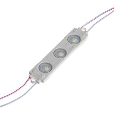 Світлодіодний модуль 220 V білий smd3030 3led 1.5 W IP65