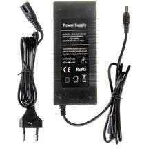 Блок живлення 12V 10А 120Вт зі штекером і кабелем живлення