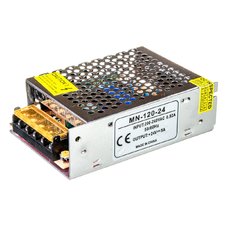 Led блок живлення 24V 5A 120Вт IP20 MN — купити в інтернет-магазині «Світлонія»