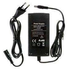 Блок живлення 12V 6А 72вт зі штекером і кабелем живлення