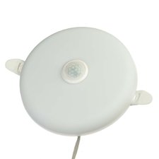Світлодіодний світильник з датчиком руху Sensor Ester круглий 9 Вт 5000К IP40