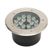 Світильник тротуарний AZUR-18 мат.хром. HOROZ ELECTRIC