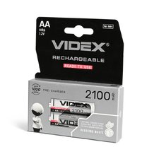 Акумулятори Videx HR6/AA 2100mAh double blister/2шт — купити в інтернет-магазині «Світлонія»