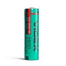 Акумулятор Videx 18650 (високого струму) 20A 2800mAh bulk/1шт