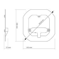 LED модуль для світильників 50W VIDEX VL-MLC-50C 3000-4000-6500K
