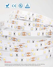 LED стрічка RISHANG 60-2835-12V-IP20 12W 956Lm 3000K 5м (RN0060TA-A-WW)