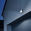 LED прожектор VIDEX F3 30W 5000K с датчиком движения 220V Black (VLE-F3-0305B-S)