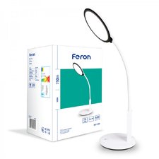 Настільний світлодіодний світильник Feron DE1730 16Вт білий