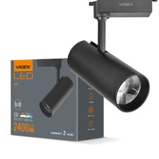 LED світильник трековий VIDEX 30W 4100K чорний — купити в інтернет-магазині «Світлонія»