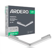 Светодиодный магнитный трековый светильник Ardero MGN302L 24Вт 4000K белый — купить в интернет-магазине «Світлонія»