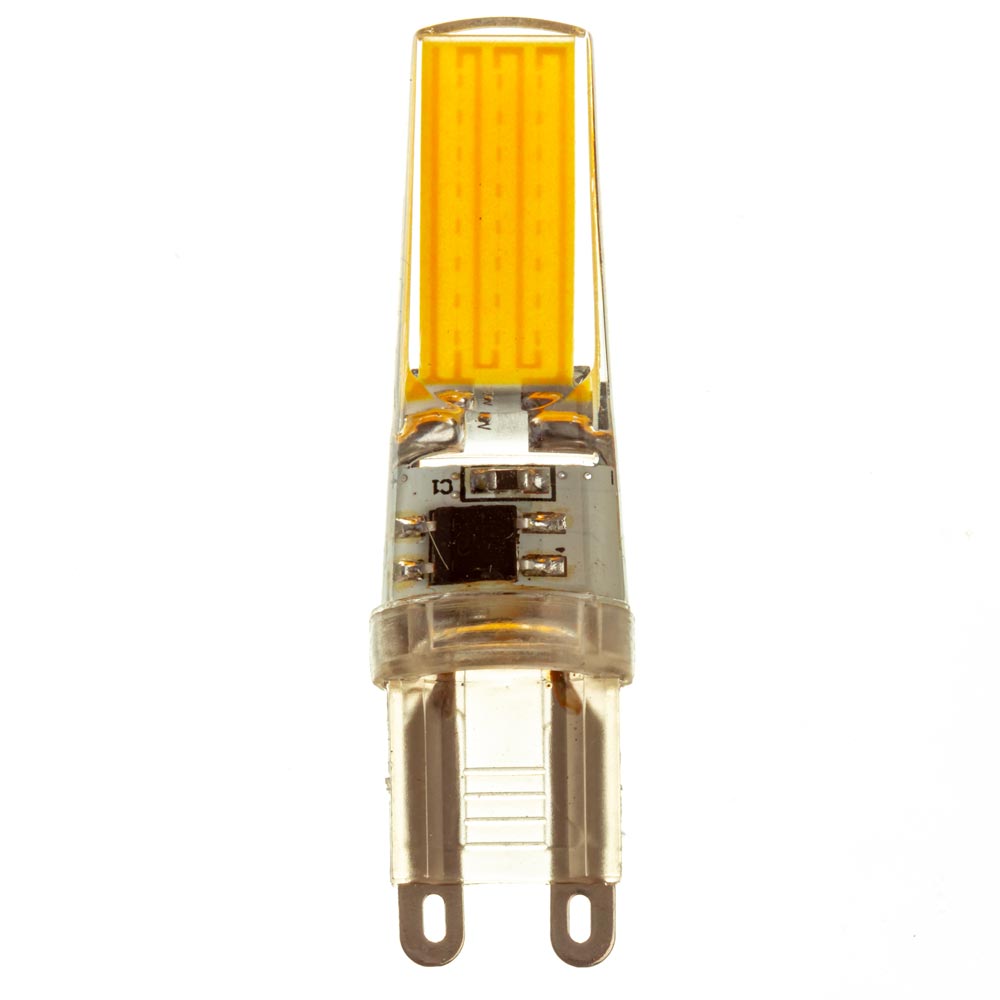 LED лампа G9 220V 5W теплая белая 3000К силикон cob2508 SIVIO