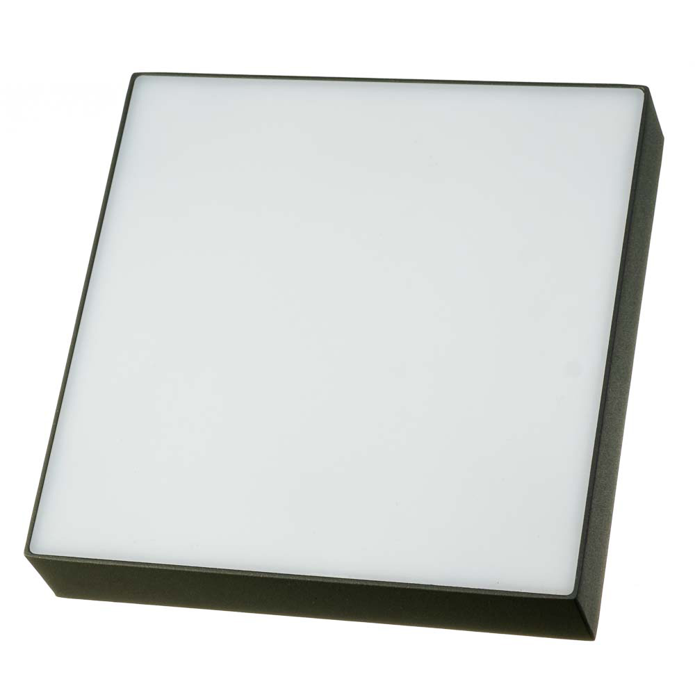Led накладной светильник квадратный МОТОКО Gloria 36Вт 4000К IP40 графитовый