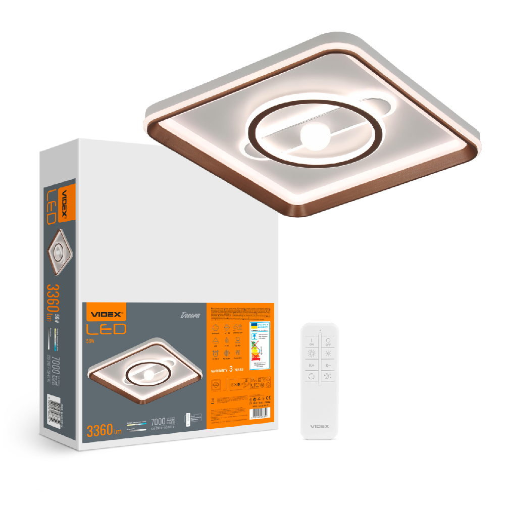LED светильник функциональный VIDEX DECORA 56W VL-CLD-995-CF