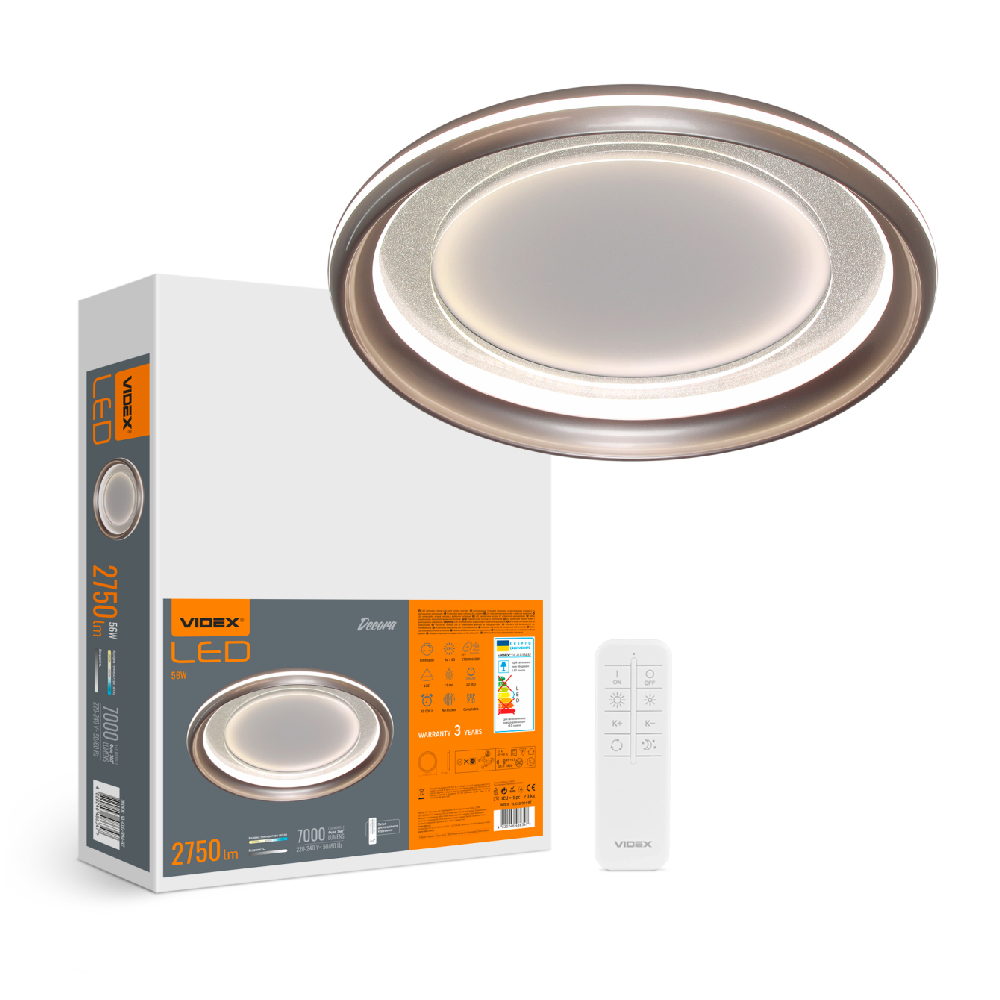 LED светильник функциональный VIDEX DECORA 56W VL-CLD-994-BZ