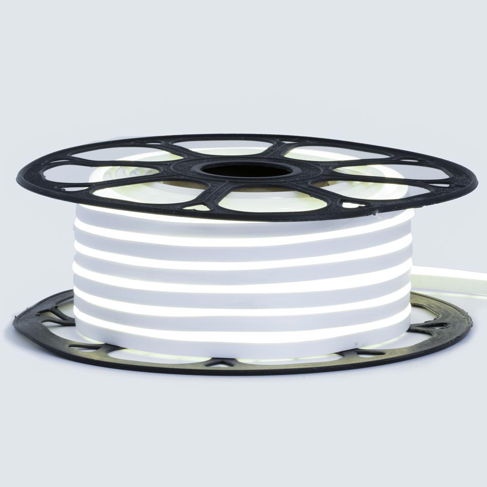 Неоновая лента светодиодная белая нейтральная 12V 6х12 AVT-smd2835 120LED/м 13Вт/м IP65