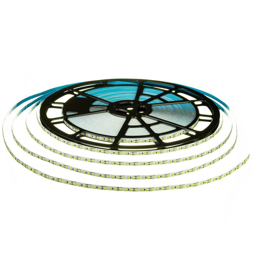 Светодиодная лента белая нейтральная 12V AVT smd3528 120LED/м IP20 Бухта 50m