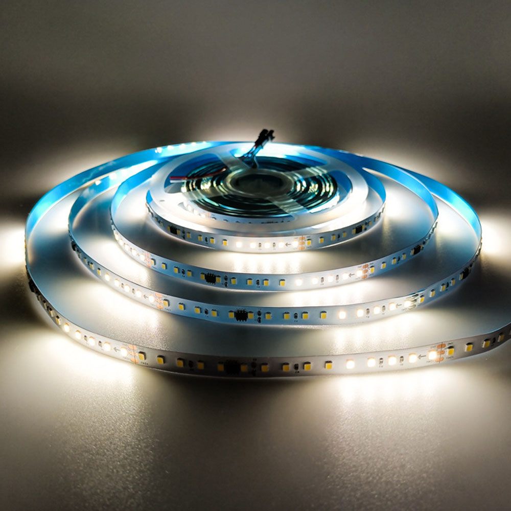 Светодиодная лента бегающая волна Running effect 24V AVT smd2835 120LED/м IP20
