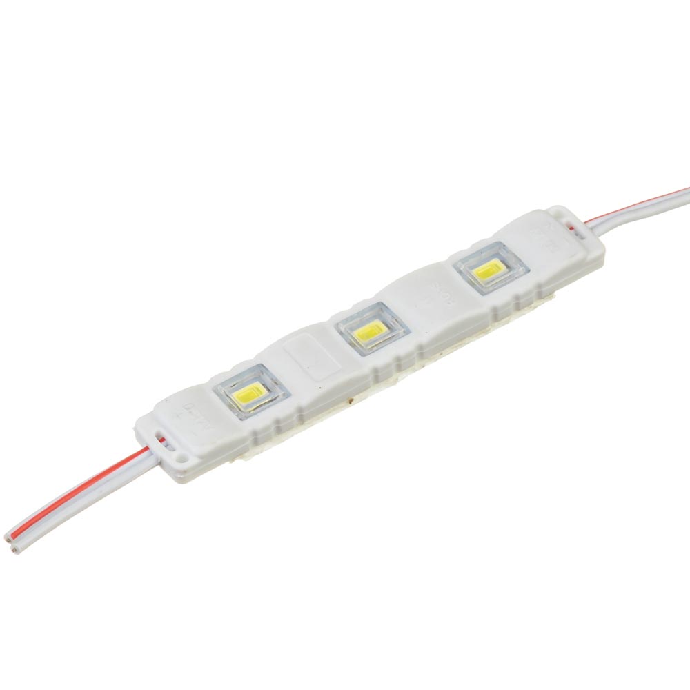 Светодиодный модуль 12 V белый smd5730 3led 1W IP67