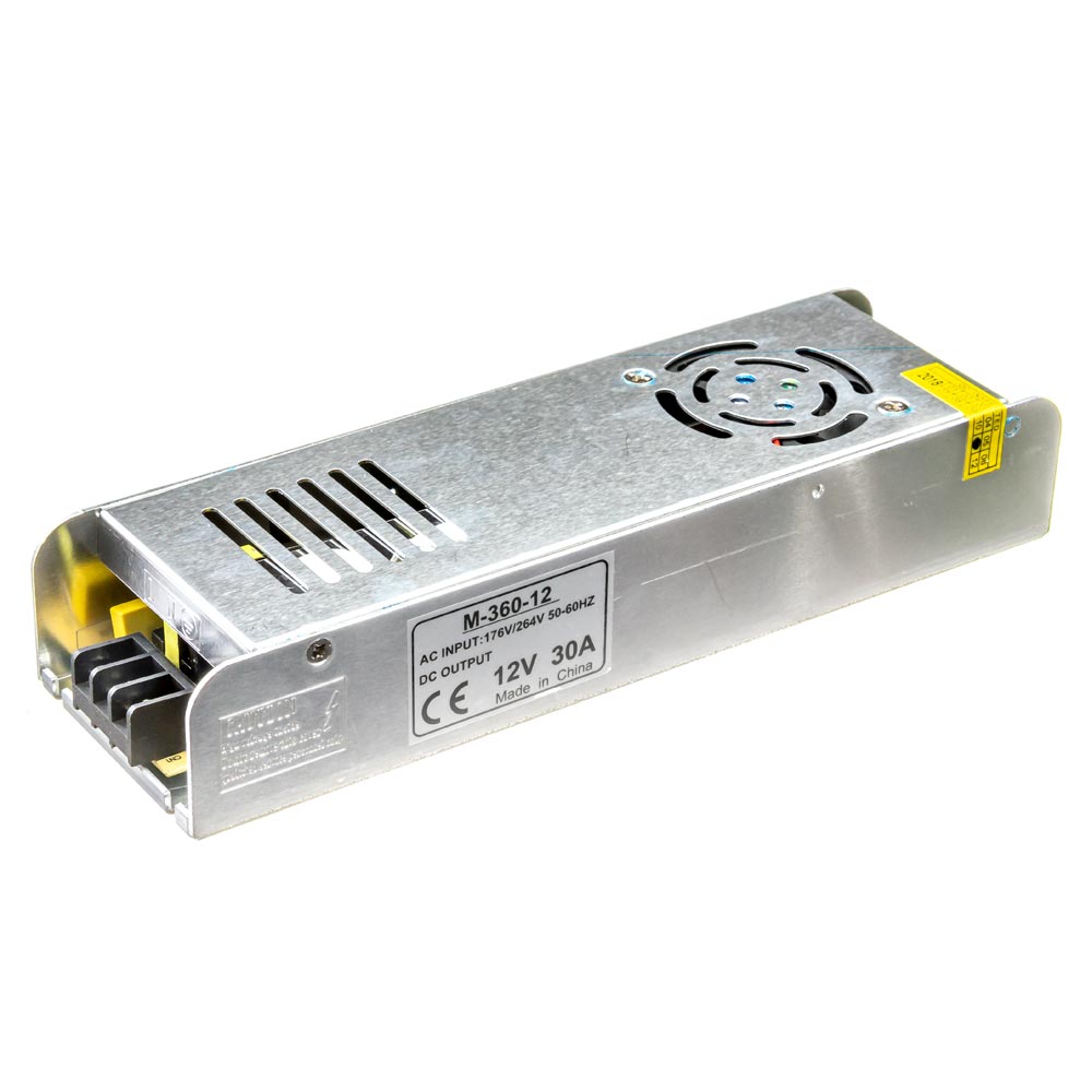 Блок живлення 12V 30A 360Вт IP20 M
