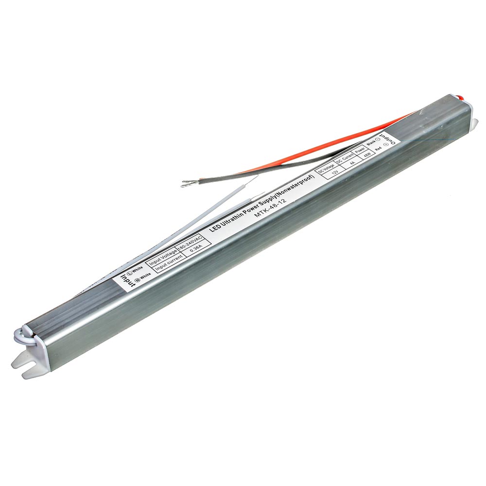 Блок живлення 12V 4A 48Вт IP20 SLIM