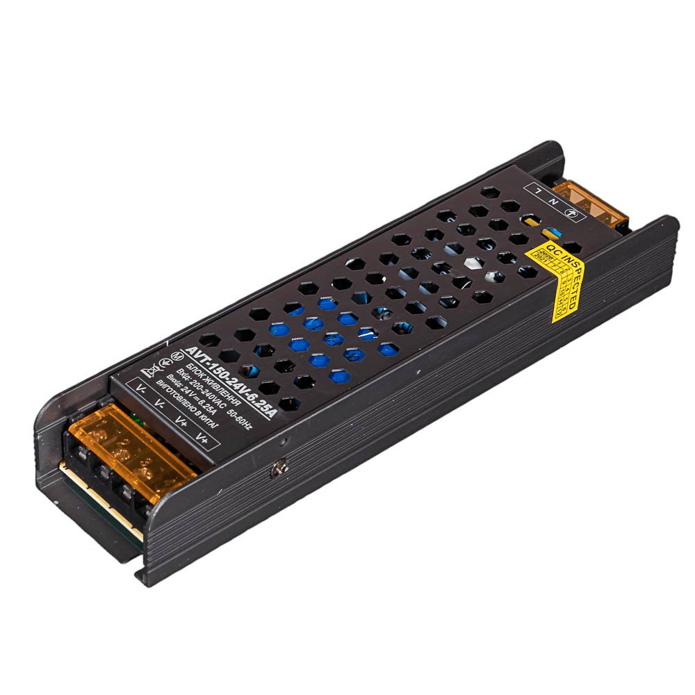 Блок живлення 24V 6,25А 150Вт IP20 AVT