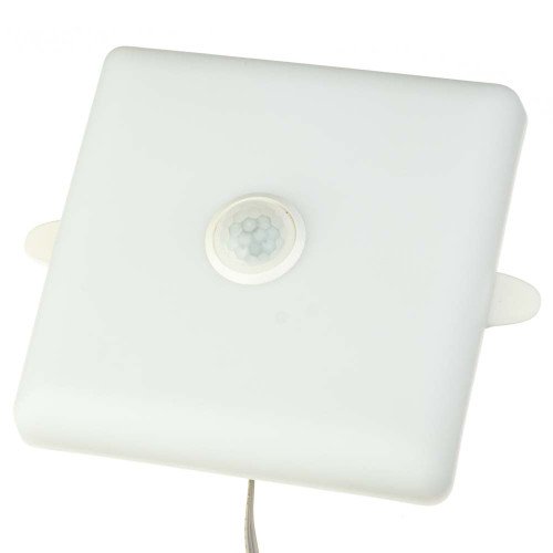 Світлодіодний світильник з датчиком руху Sensor Ester квадратний 18 Вт 5000К IP40